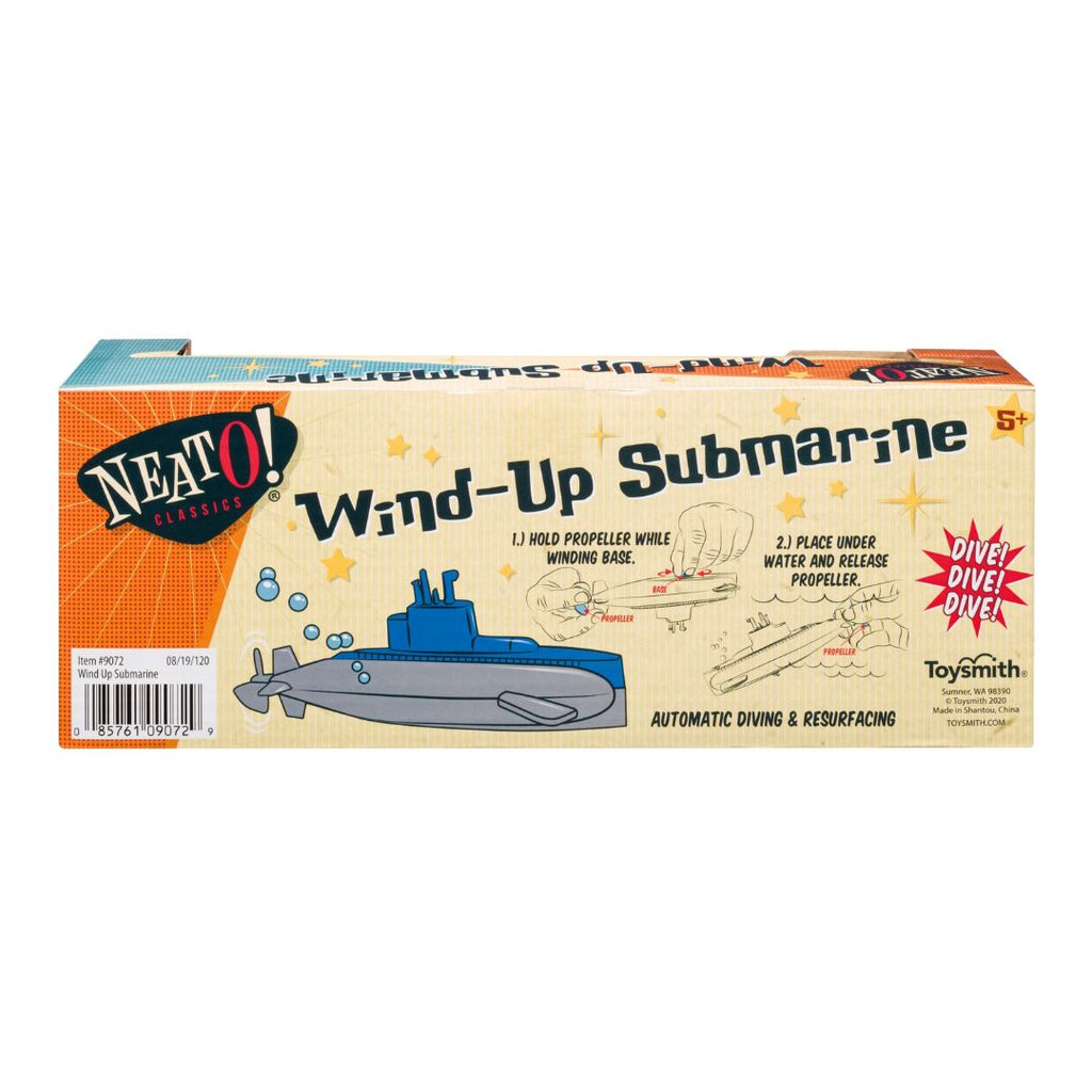 Neato! Wind Up Diving Submarine – Bicycle Pie