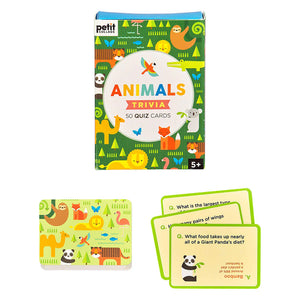 Animals Trivia Quiz Cards