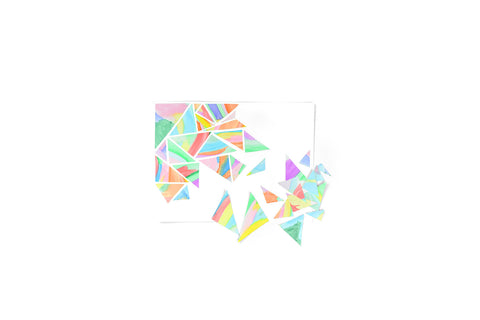 Watercolor Mosaic in 4 Easy Steps image