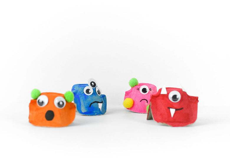 Crafty Ideas for Old Egg Cartons