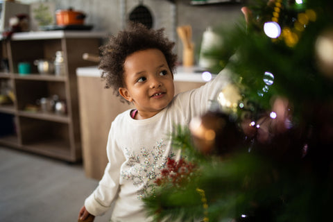How to Decorate for the Holidays with Curious, Hands-On Toddlers Around image