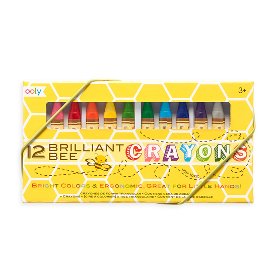 Brilliant Bee Crayons (Set of 12)