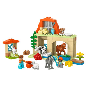 Caring for Animals at the Farm Duplo Set