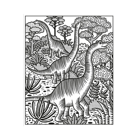 Dinosaurs: Magic Painting Book