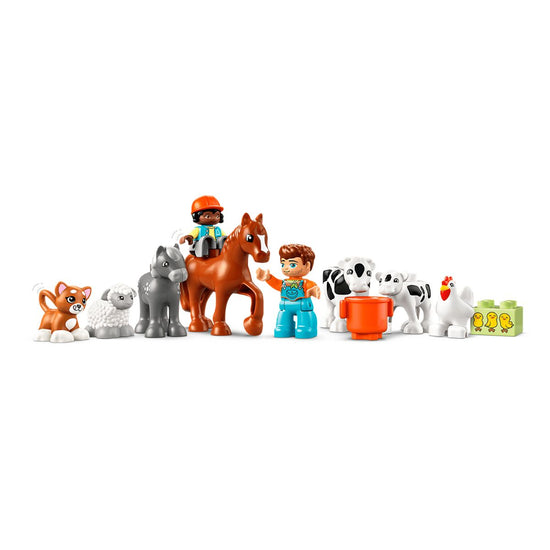 Caring for Animals at the Farm Duplo Set
