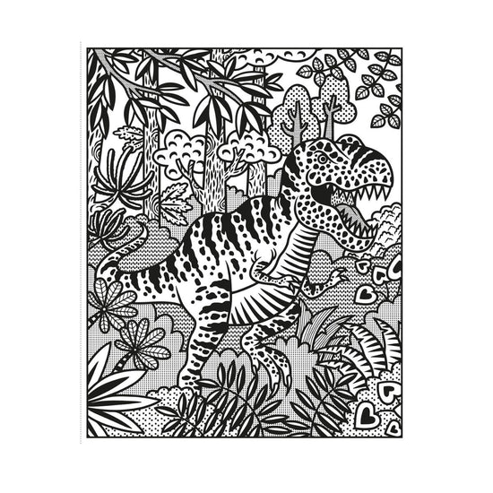 Dinosaurs: Magic Painting Book