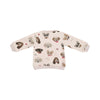 Pretty Puffy Faces Oversize Sweatshirt & Leggings Set