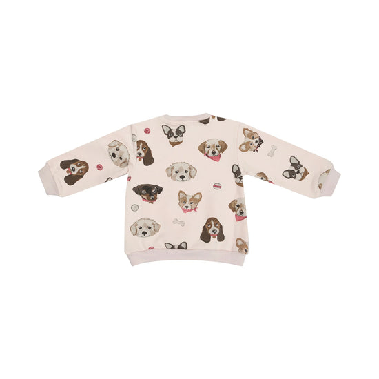 Pretty Puffy Faces Oversize Sweatshirt & Leggings Set