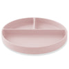 Divided Silicone Plate (Pink)
