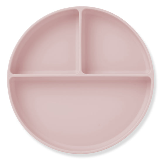 Divided Silicone Plate (Pink)