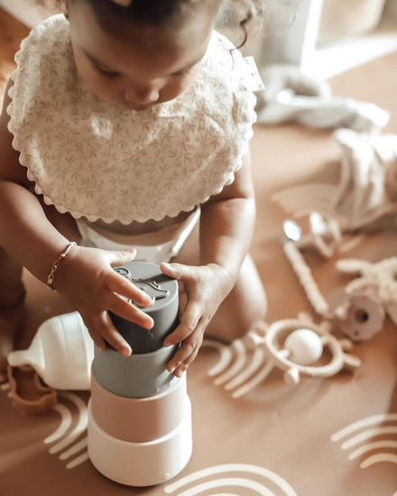 Silicone Stacking Cups with Shapes