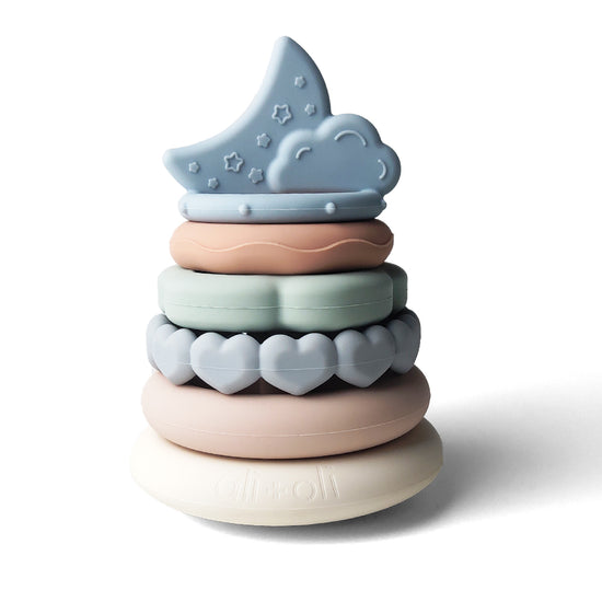 Silicone Stacking Ring Moon Tower