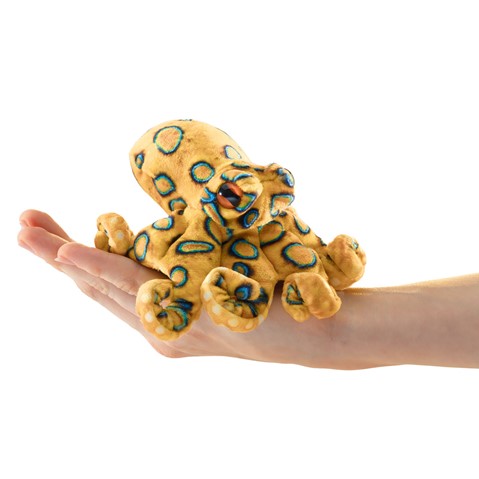 Blue-Ringed Octopus Fingerpuppet