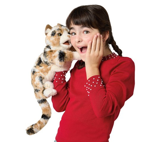 Calico Cat Puppet