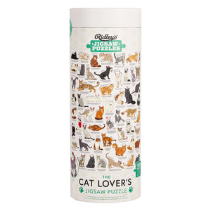 Cat Lover's 1000-Piece Jigsaw Puzzle