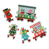 Christmas Train Shaped 30-Piece Floor Puzzle