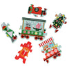 Christmas Train Shaped 30-Piece Floor Puzzle