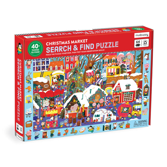 Christmas Market Search and Find Puzzle