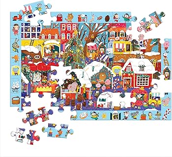 Christmas Market Search and Find Puzzle