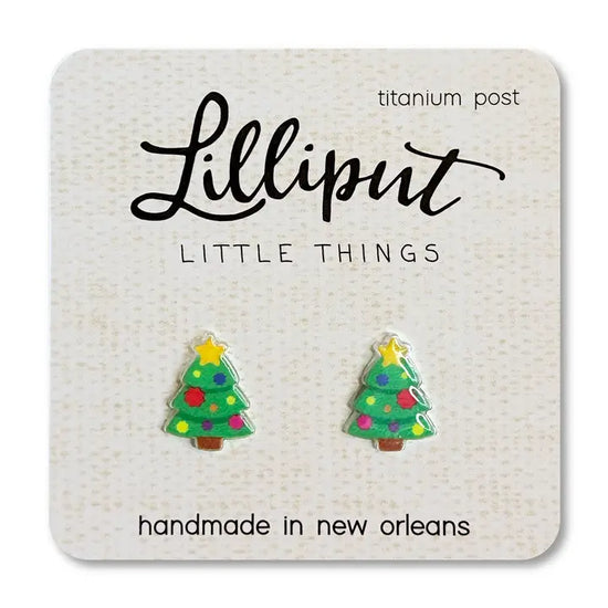 Christmas Tree Earrings