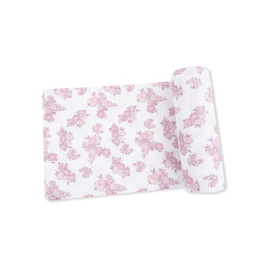 Countryside Coreopsis Waffle-Knit Swaddling Blanket