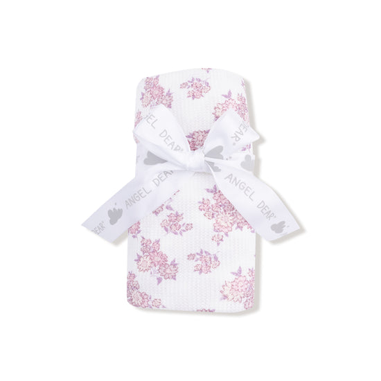 Countryside Coreopsis Waffle-Knit Swaddling Blanket