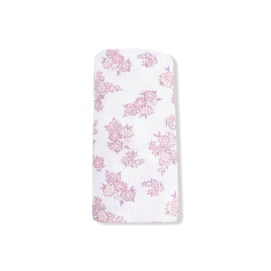 Countryside Coreopsis Waffle-Knit Swaddling Blanket