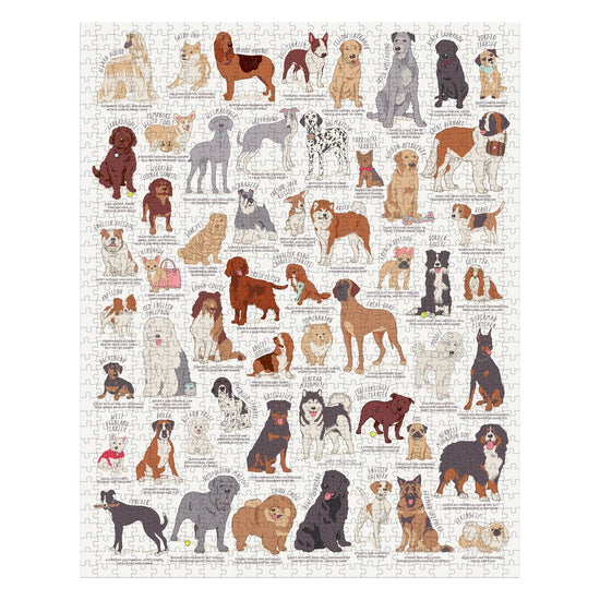 Dog Lover's 1000-Piece Jigsaw Puzzle