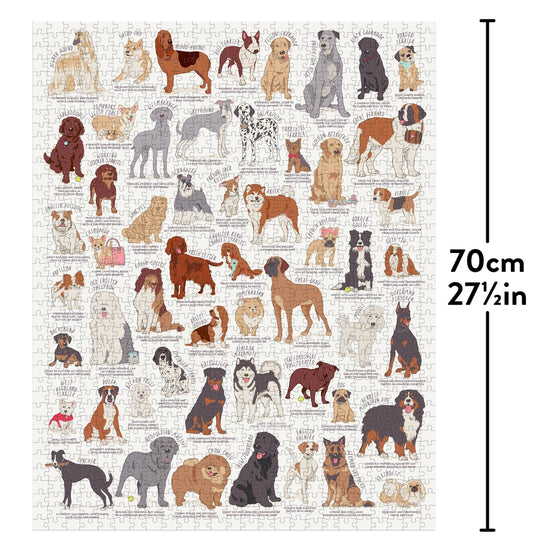 Dog Lover's 1000-Piece Jigsaw Puzzle