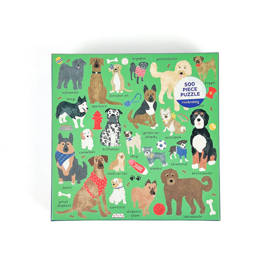 Doodle Dogs & Other Mixed Breeds 500-Piece Puzzle