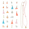 Enamel Charm Necklace Advent Calendar
