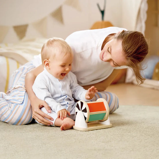 Spinning Drum with Mirror