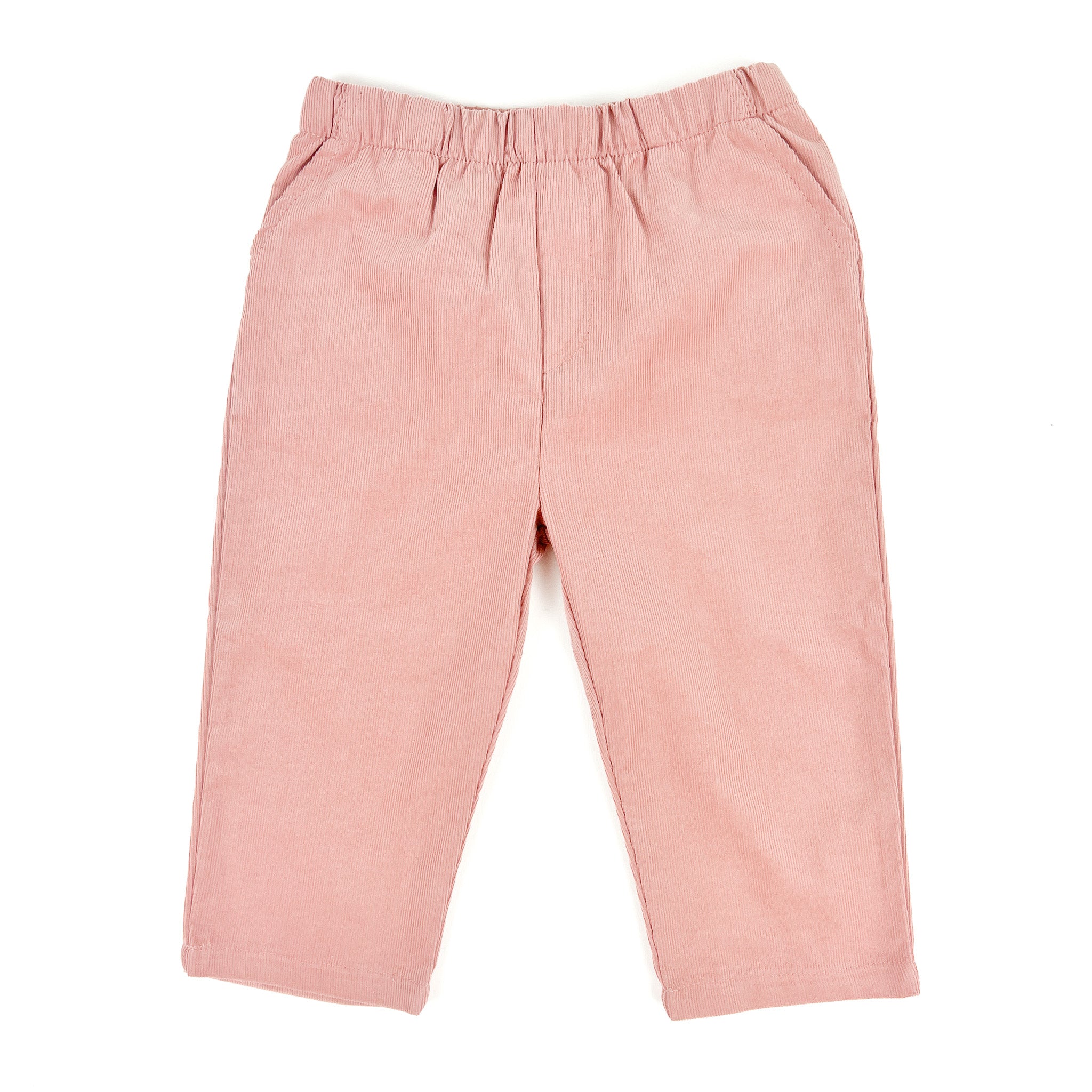 Misty Rose Heart Pocket Corduroy Pants – Bicycle Pie