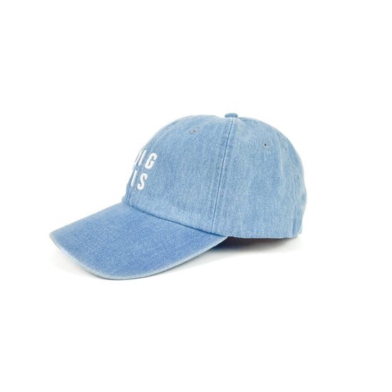 Little Sis Baseball Hat, Denim