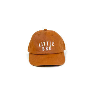 Little Bro Baseball Hat, Terra Cotta