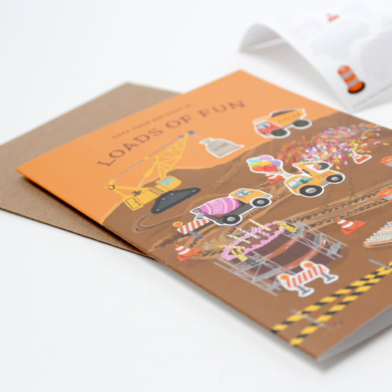 Sticker Scene Birthday Card (3 styles available)