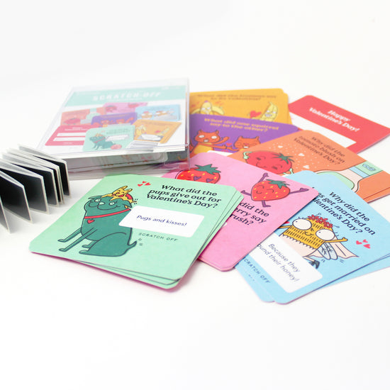 Scratch-Off Valentine Cards