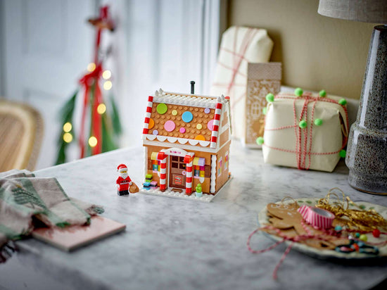 Festive Gingerbread House