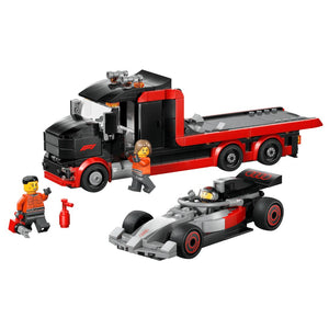 F1 Display Truck with Audi F1 Race Car