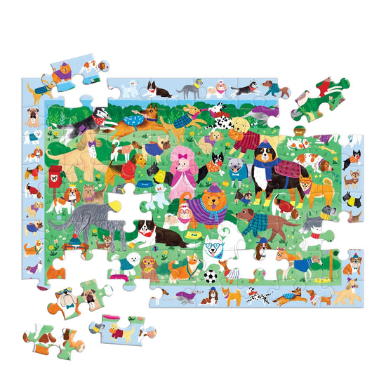 Doggie Days 64-Piece Search & Find Puzzle