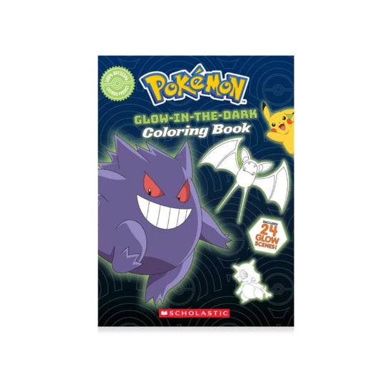 Pokemon Glow-in-the-Dark Coloring Book