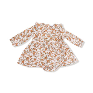 Prairie Calico Ruffle Bubble with Skirt