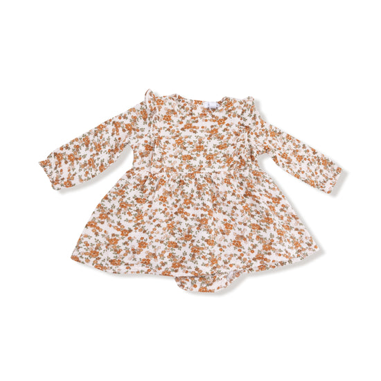 Prairie Calico Ruffle Bubble with Skirt
