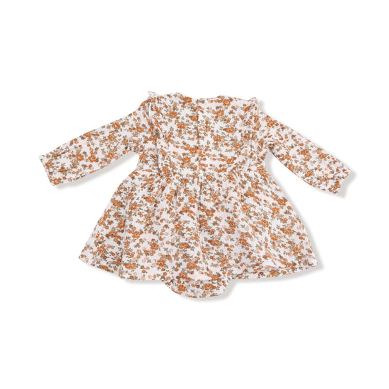 Prairie Calico Ruffle Bubble with Skirt