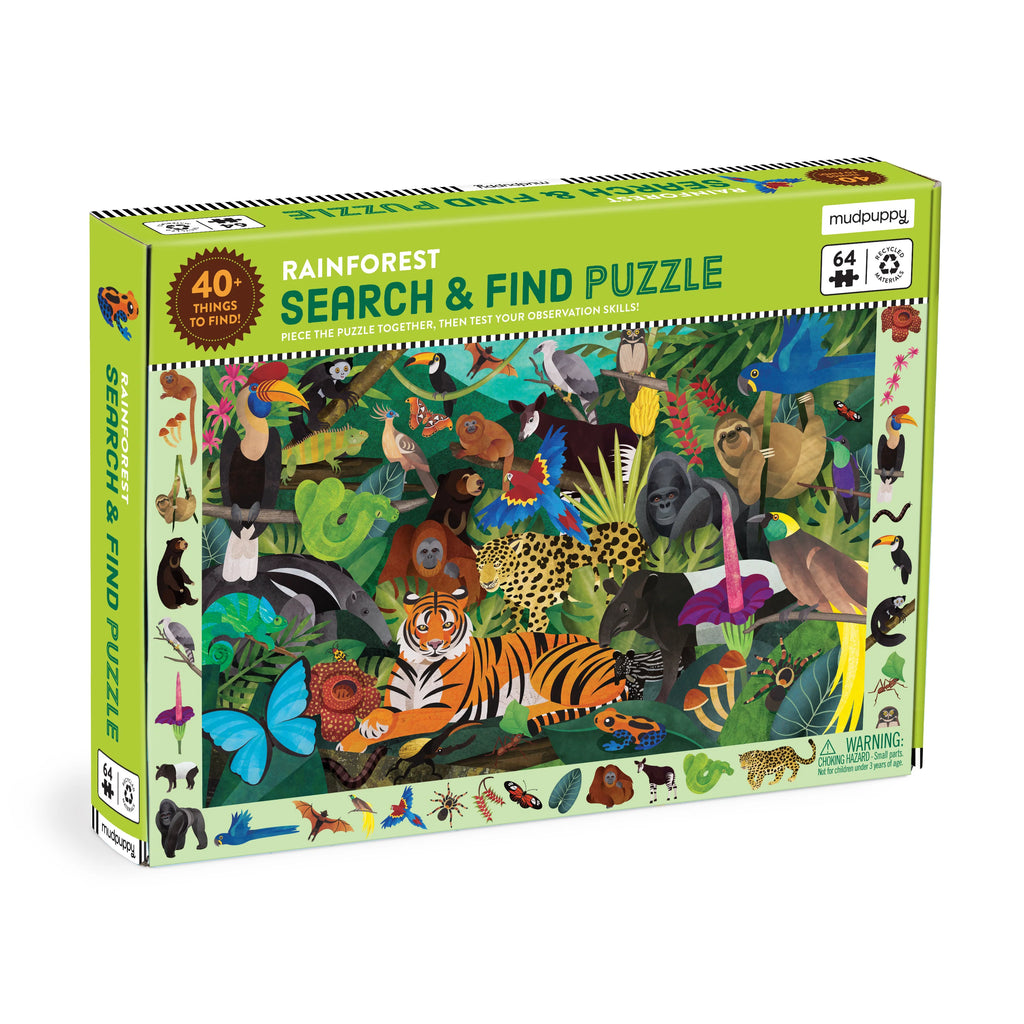 Rainforest Search and Find Puzzle – Bicycle Pie