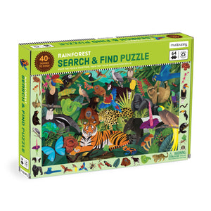 Rainforest Search and Find Puzzle