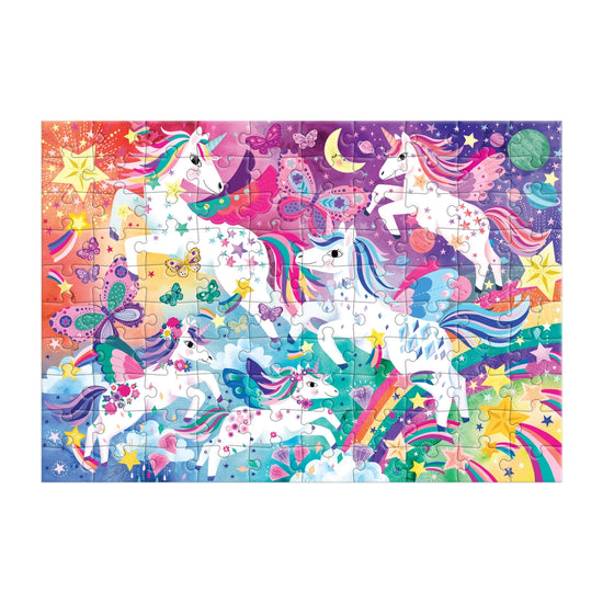 Unicorn Magic 100-Piece Puzzle