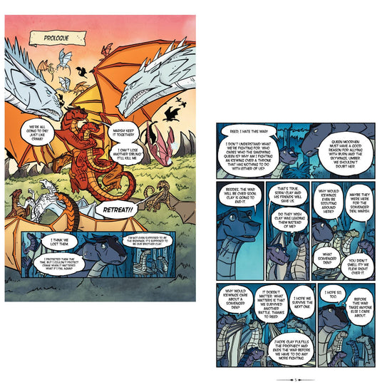 The Dark Secret: The Graphic Novel (Wings of Fire: #4)