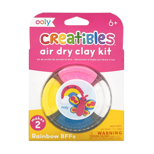 Rainbow BFFs Creatibles Air Dry Clay Kit