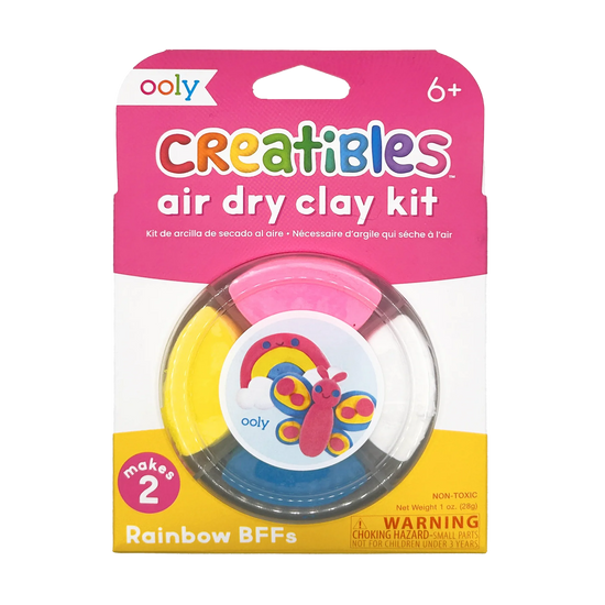 Rainbow BFFs Creatibles Air Dry Clay Kit